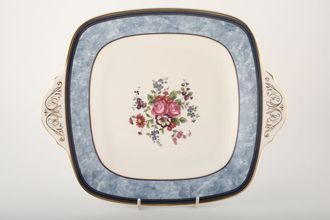 Royal Doulton Centennial Rose - H5256 Cake Plate eared, square 12 1/4" x 10"
