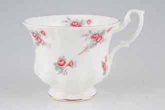 Sell Richmond Rose Time Teacup 1 gold line round foot PLAIN WHITE HANDLE 3 1/2" x 2 3/4"