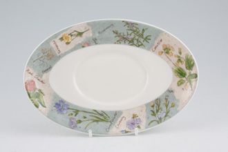 Royal Doulton Wildflowers - T.C.1219 Sauce Boat Stand 8 1/4"