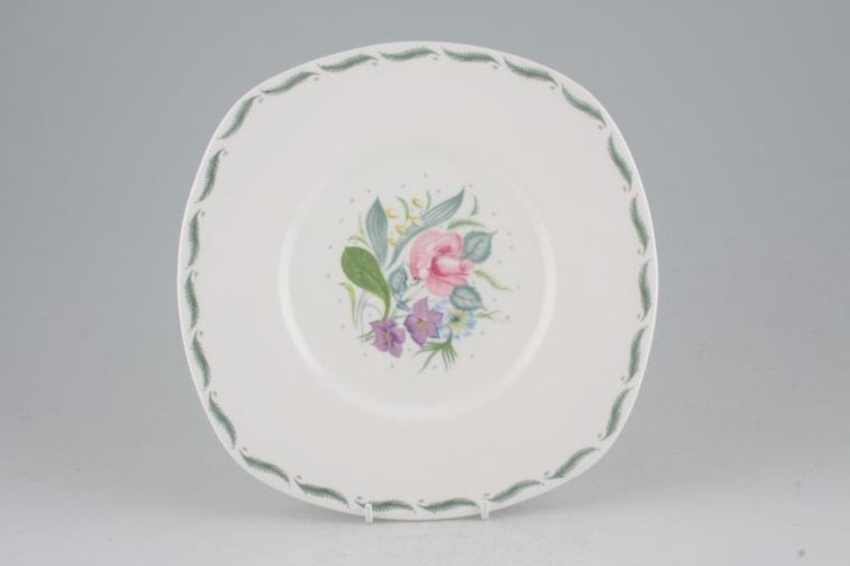 Susie Cooper Fragrance - Member Of Wedgwood Group Cake Plate Square 9"