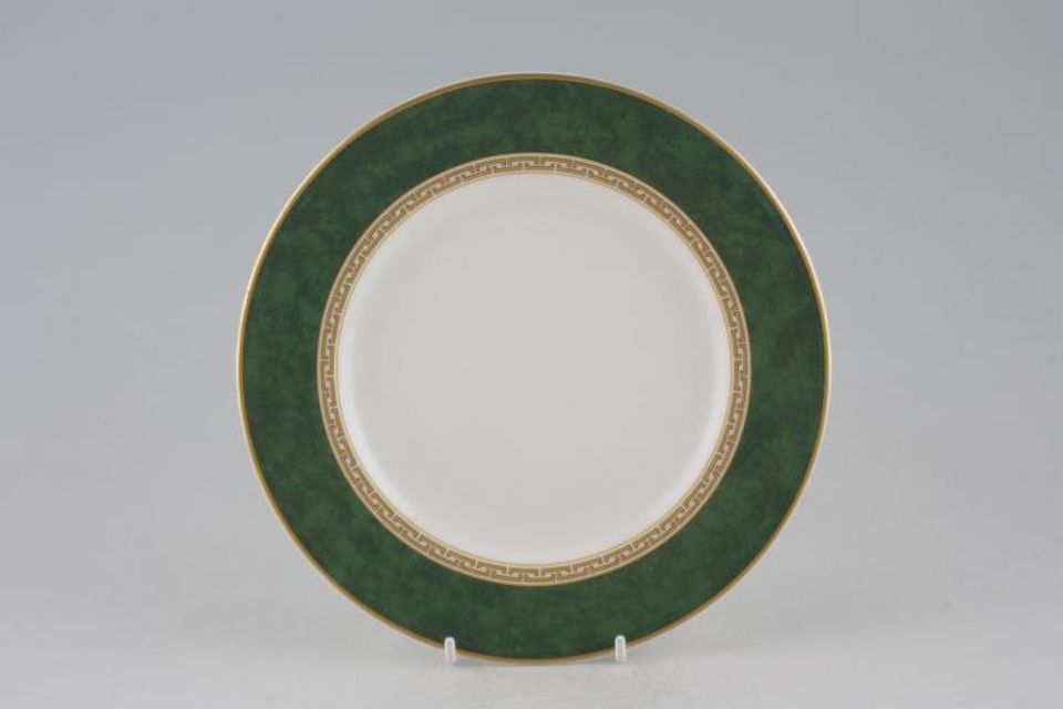 Royal Doulton Green Marble Salad/Dessert Plate St.Andrews BS 8"
