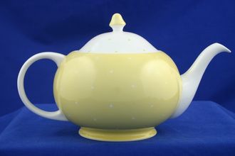 Susie Cooper Raised Spot - Lemon Teapot 1 1/4pt