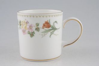 Sell Wedgwood Mirabelle R4537 Coffee/Espresso Can Gold Line Each Side Of Handle 2 5/8" x 2 5/8"
