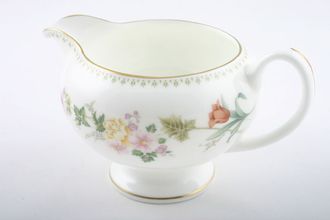 Sell Wedgwood Mirabelle R4537 Milk Jug Footed, Gold Line Centre Of Handle 1/2pt