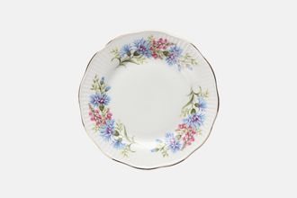 Elizabethan Cornflowers and Foxgloves Tea / Side Plate 6 1/2"