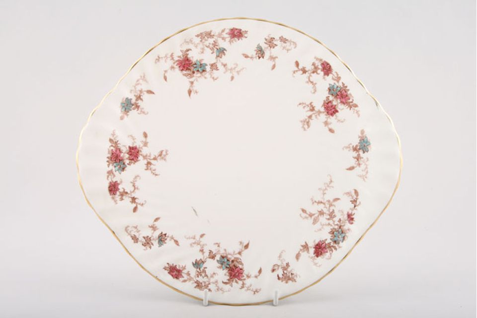 Minton Ancestral - S376 Cake Plate Round eared 10 1/2"