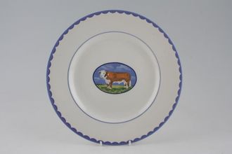 Sell Burleigh Animal Farm Dinner Plate Bull 10"