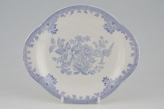 Sell Burleigh Blue Asiatic Pheasants Gravy Jug Stand Round, eared 6 3/4"