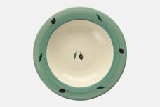 Poole Fresco - Green Rimmed Bowl Shades may vary 9 3/4" thumb 2
