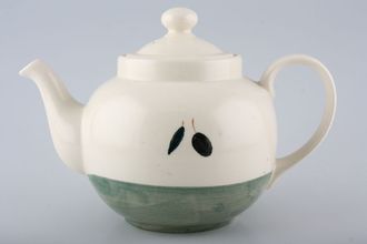 Poole Fresco - Green Teapot Shades may vary 1 1/2pt