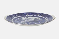 Burleigh Willow - Blue Cake Plate Round thumb 2