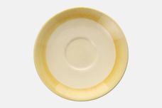 Poole Fresco - Yellow Tea Saucer 5 7/8" thumb 1