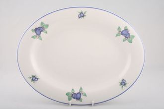 Sell Royal Doulton Blueberry - T.C.1204 Oval Platter 13"