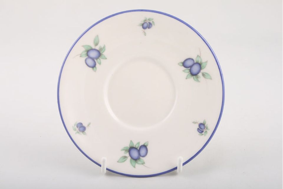 Royal Doulton Blueberry - T.C.1204 Coffee Saucer 5 1/8"