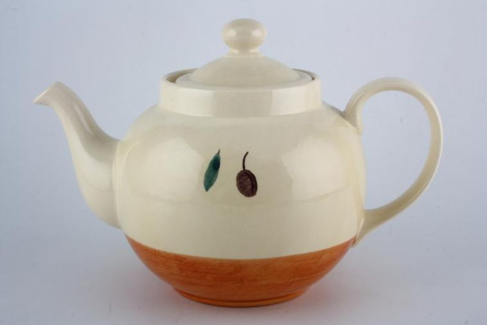 Poole Fresco - Terracotta Teapot 2pt
