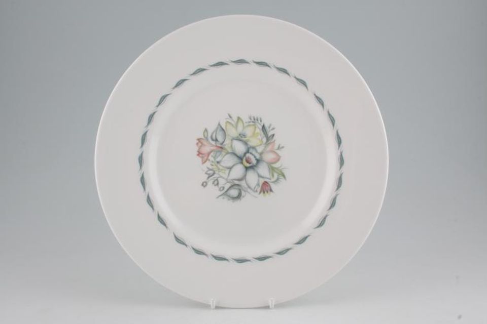 Susie Cooper Bridal Bouquet - Fern Dinner Plate 10 5/8"