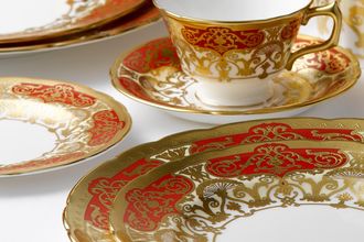 Royal Crown Derby Heritage Red and Cream