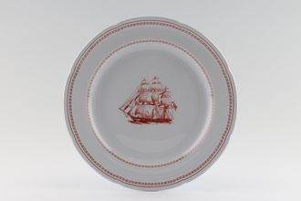 Spode Trade Winds Red - Plain Edge