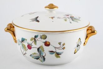 Royal Worcester Strawberry Fair - Gold Edge Porcelain
