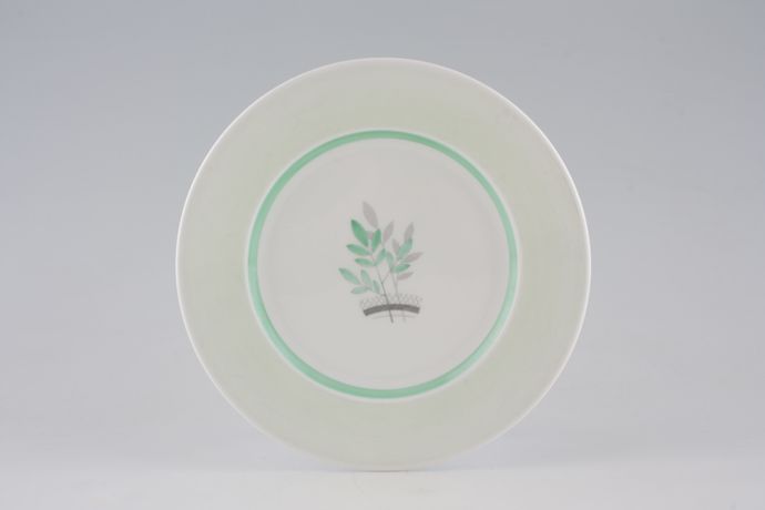 Shelley Pale Green + Stylised Leaves - C12387