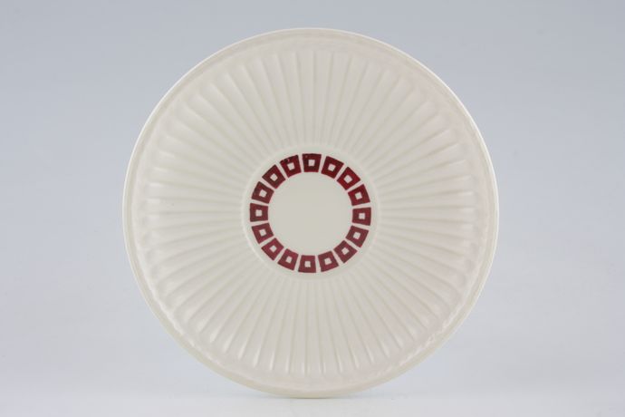 Wedgwood Edme - Cream with Red Square Detail