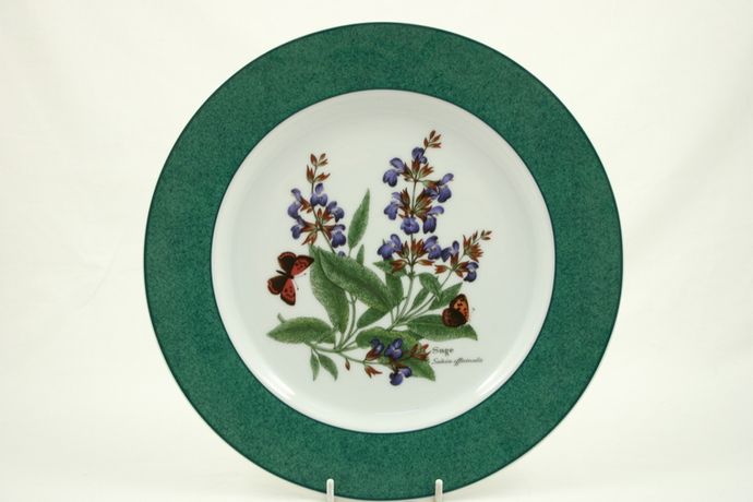 Royal Worcester Worcester Herbs - Thick Green Rim